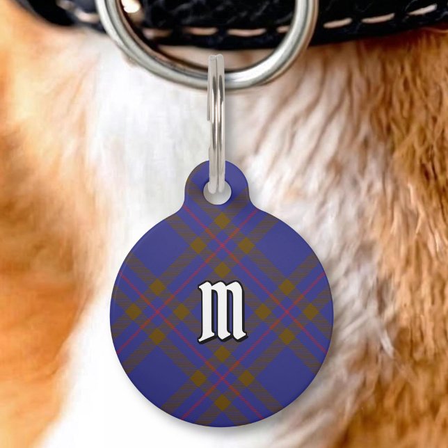 Clan Elliot Modern Tartan Pet ID Tag (Creator Uploaded)