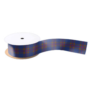 Clan Elliot Tartan Satin Ribbon
