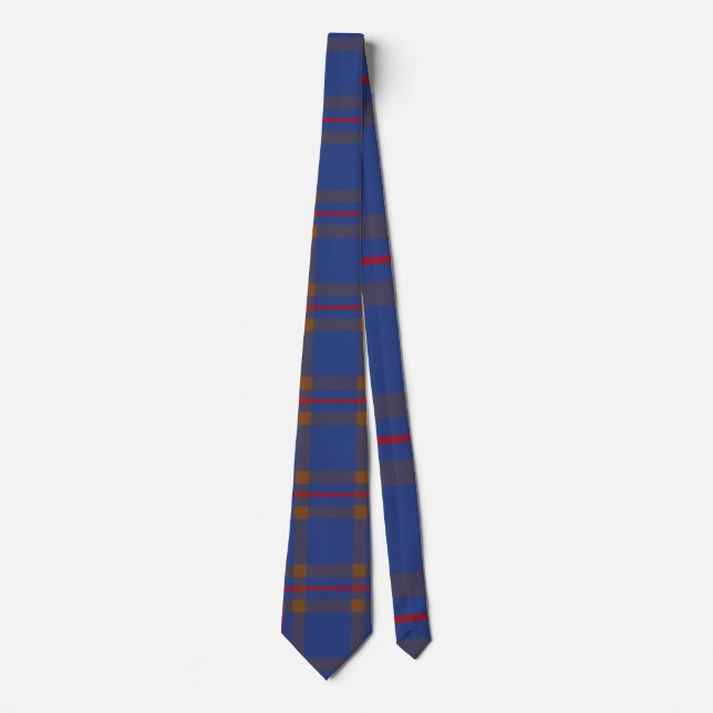 Clan Elliot Tartan Tie (Front)