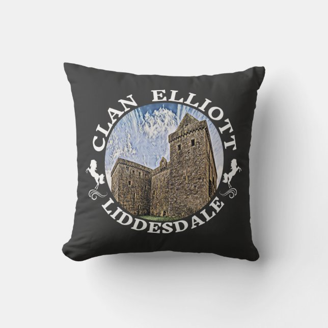 Clan Elliott, Hermitage Castle, Liddesdale, Elliot Cushion (Front)