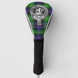 Clan Farquharson Crest & Tartan Golf Head Cover