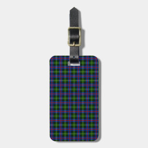 Clan Farquharson Tartan Luggage Tag