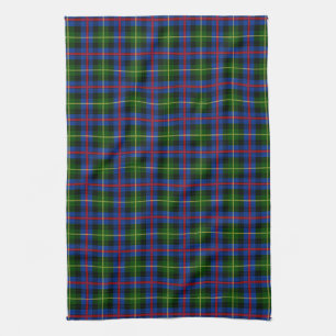 Clan Farquharson Tartan Tea Towel