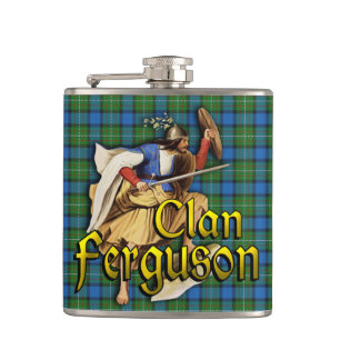 Clan Ferguson Old Scotland Flask