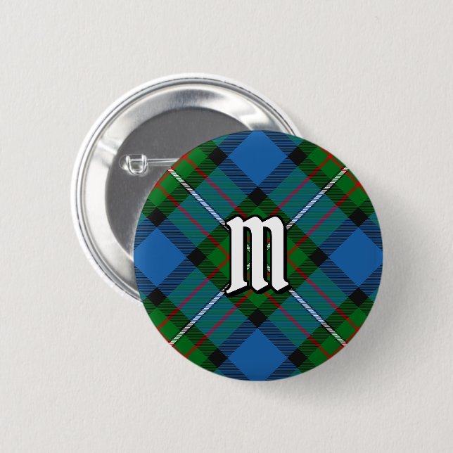 Clan Ferguson Tartan  Button (Front & Back)