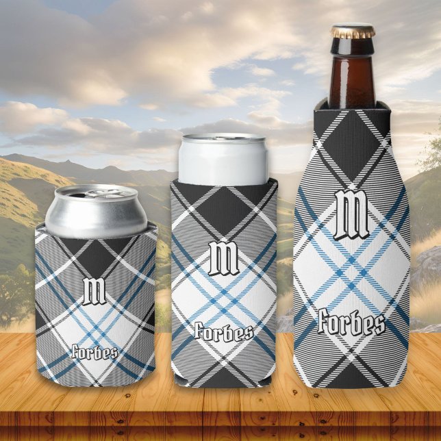 Clan Forbes Dress Tartan Can Cooler (Creator Uploaded)