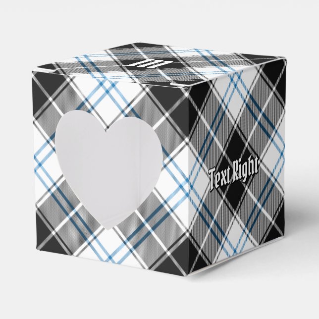 Clan Forbes Dress Tartan Favour Box (Front Side)
