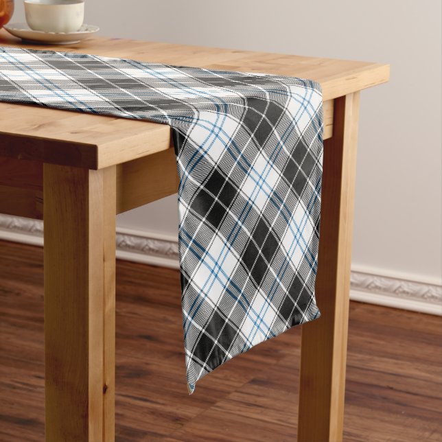 Clan Forbes Dress Tartan Long Table Runner (In Situ)