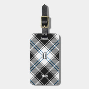 Clan Forbes Dress Tartan Luggage Tag