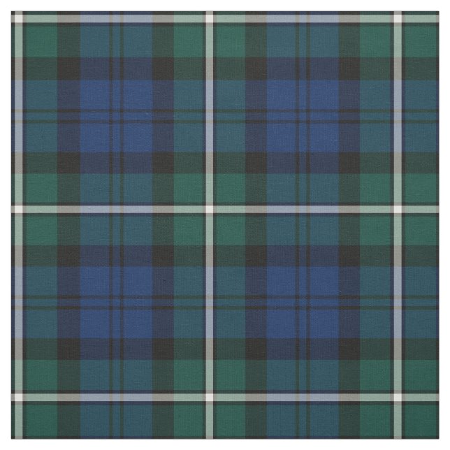 Clan Forbes Tartan Fabric (Swatch)