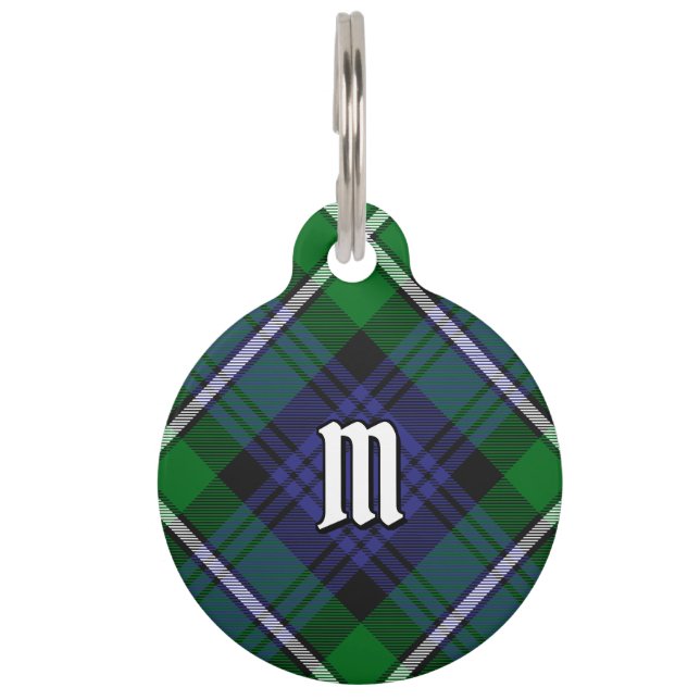 Clan Forbes Tartan Pet Tag (Front)