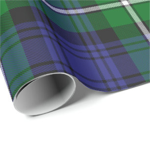 Clan Forbes Tartan Wrapping Paper