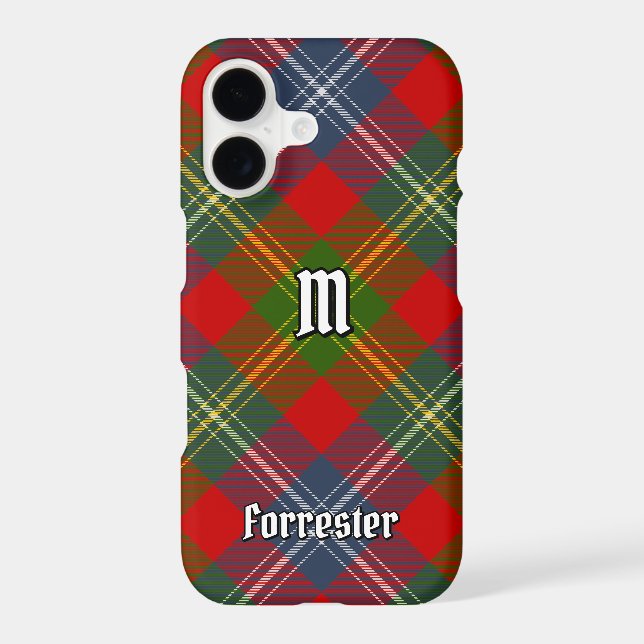 Clan Forrester Tartan (Back)