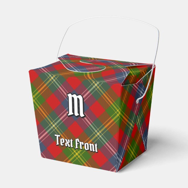 Clan Forrester Tartan Favour Box (Front Side)