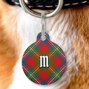 Clan Forrester Tartan Pet Tag
