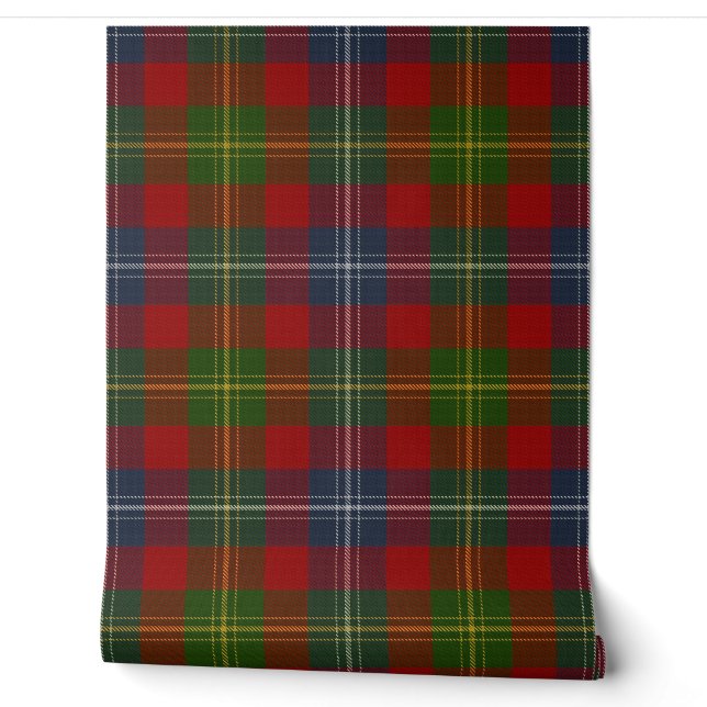 Clan Forrester Tartan Wallpaper (Unrolling)