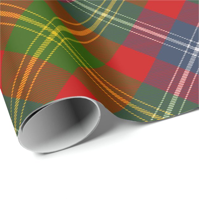 Clan Forrester Tartan Wrapping Paper (Roll Corner)