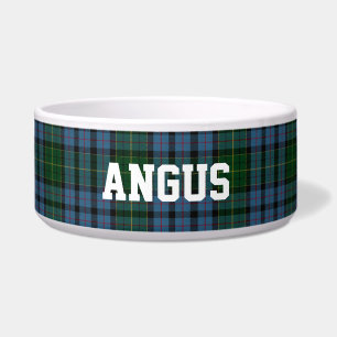 Clan Forsyth Custom Tartan Plaid Pet Bowl