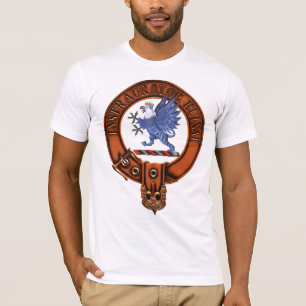 Clan Forsyth Family Crest and Targe T-Shirt
