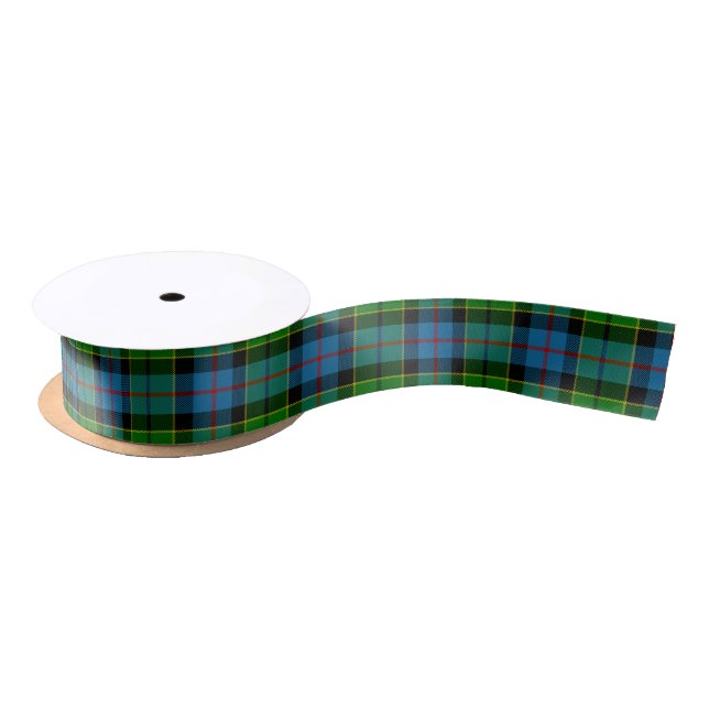 Clan Forsyth Tartan Satin Ribbon (Spool)