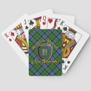 Clan Forsythe Scottish Proud Bicycle Brand Playing Cards