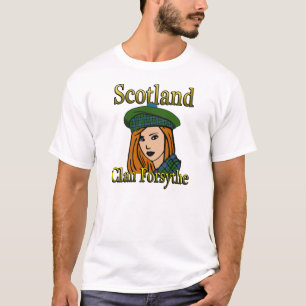 Clan Forsythe Tartan Scotland Shirts