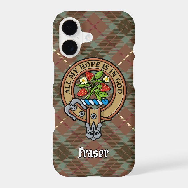 Clan Fraser Crest Case-Mate iPhone Case (Back)