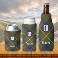 Clan Fraser Hunting Tartan Can Cooler