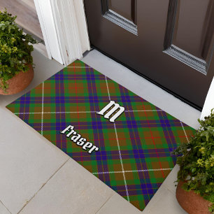 Clan Fraser Hunting Tartan Doormat