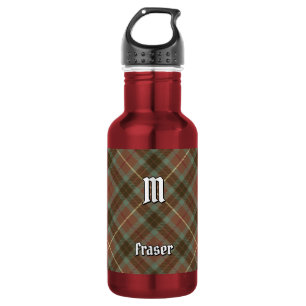 Clan Fraser Hunting Weathered Tartan 532 Ml Water Bottle