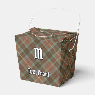 Clan Fraser Hunting Weathered Tartan Favour Box