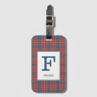 Clan Fraser of Lovat Ancient Tartan Monogrammed