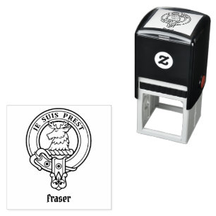 Clan Fraser of Lovat Crest Self-inking Stamp
