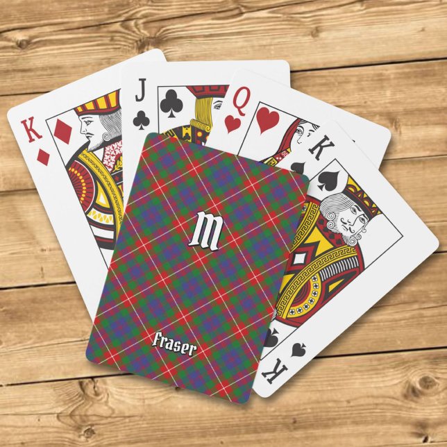 Clan Fraser of Lovat Tartan Playing Cards (Creator Uploaded)