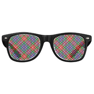 Clan Fraser of Lovat Tartan Retro Sunglasses