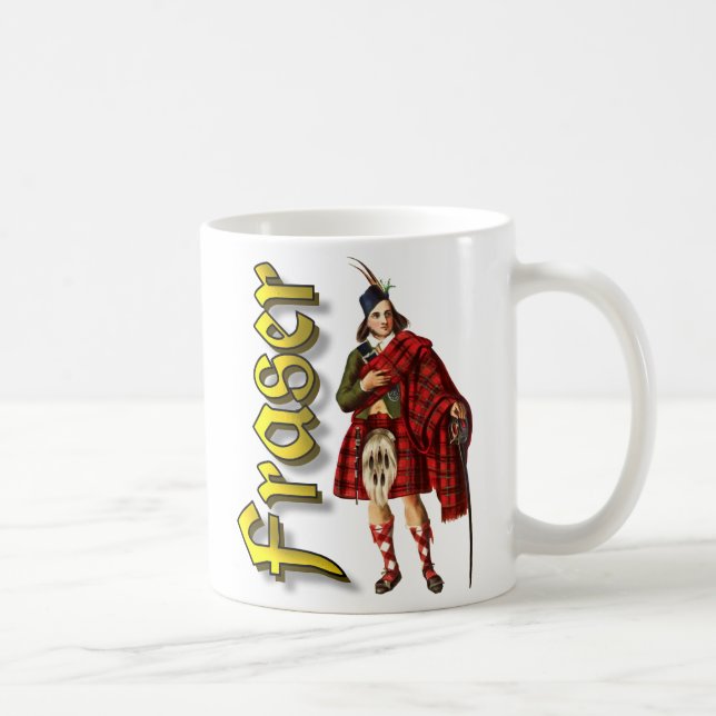 Clan Fraser Old Scotland Coffee Mug (Right)