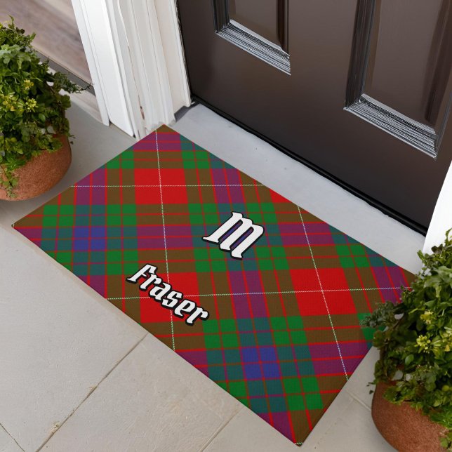 Clan Fraser Tartan Doormat (Creator Uploaded)