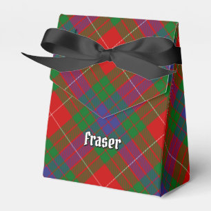 Clan Fraser Tartan Favour Box