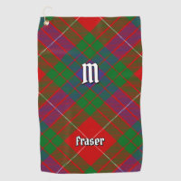 Clan Fraser Tartan Golf Towel
