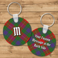 Clan Fraser Tartan Keychain
