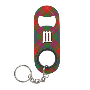 Clan Fraser Tartan Keychain Bottle Opener