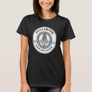 Clan Fullarton Scottish Thistle Highland Games T-Shirt