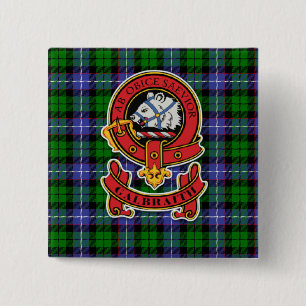 Clan Galbraith Button Badge