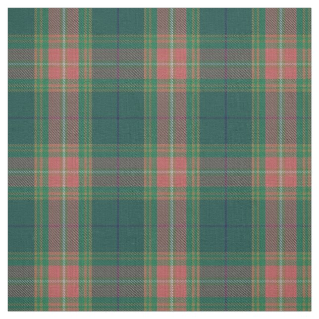 Clan Gallagher Irish Tartan Plaid Fabric (Swatch)