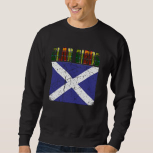 Clan Gibbs Tartan Scottish Family Name Scotland Pr Sweatshirt
