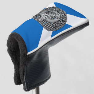 Clan Gladstone Crest & Tartan  Golf Head Cover