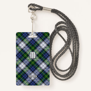 Clan Gordon Dress Tartan Badge ID Badge