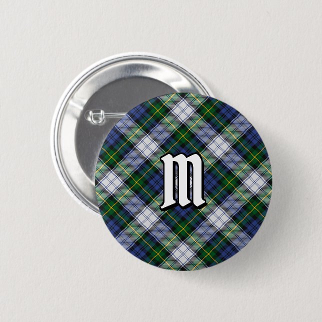 Clan Gordon Dress Tartan Button (Front & Back)