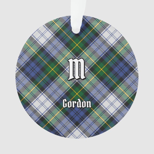 Clan Gordon Dress Tartan Ornament (Front)