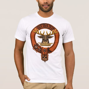 Clan Gordon Family Crest and Targe T-Shirt